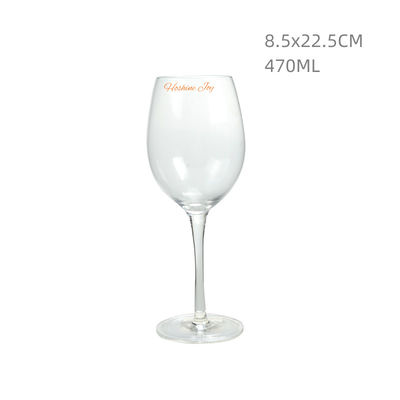 Customized Crystal Goblet Wine Glasses Handmade Honeycomb Drinking Glasses