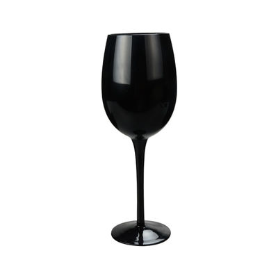 475ML Black Colored Wine Glass Handmade Exquisite Craftsmanship