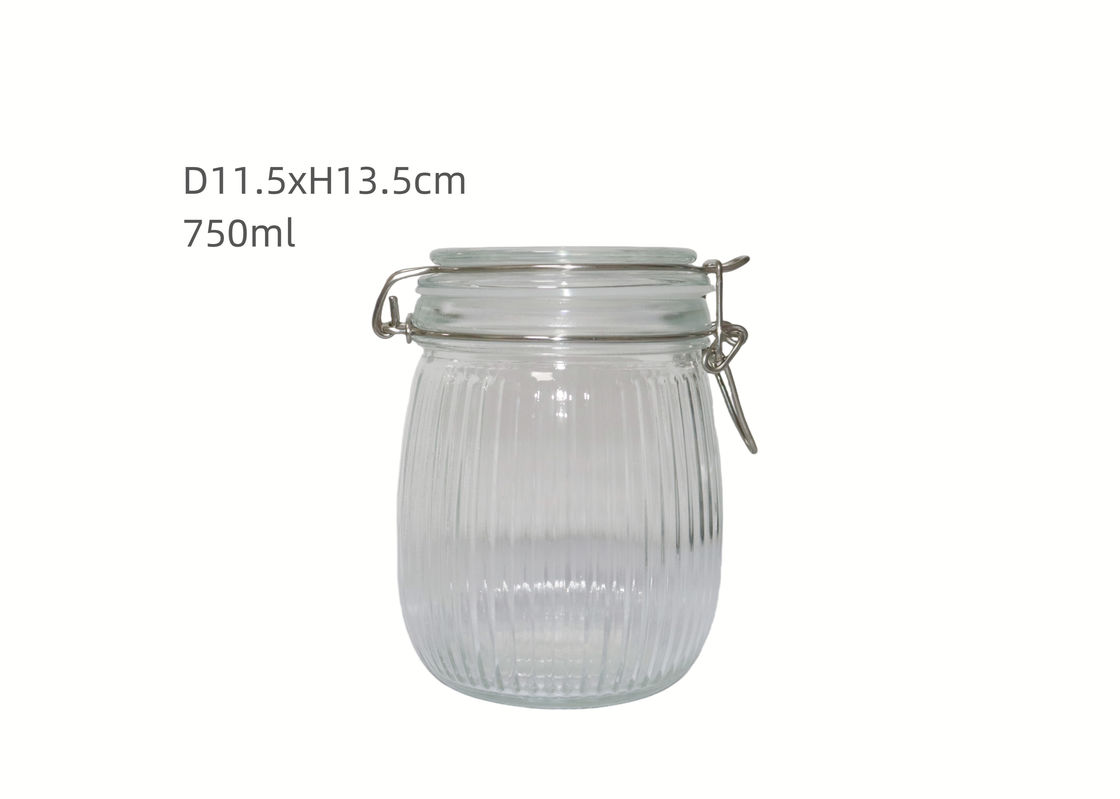 Scratch Resistant Food Grade Glass Jars L8*W8*H8.3cm Features