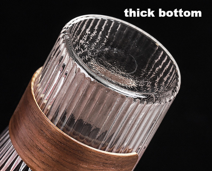 Clear Tall Water Glass Tumbler / Reusable Glass Cups Set Classic Tumbler Water Glasses Collection