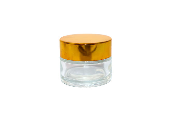 10 ml szklanych słoików kosmetycznych z okrągłą czapką